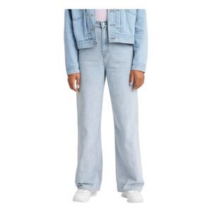 Levi's Premium High Rise Loose Fit Jeans Light Wash Denim 25 x 31